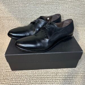 NWT I.N.K. Men's Black Leather Dress Shoes size 44.5